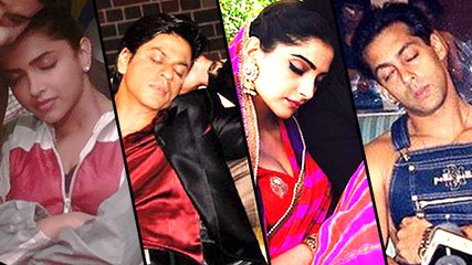 Download Video: OMG! Bollywood Celebs CAUGHT Sleeping On Sets | Salman Khan