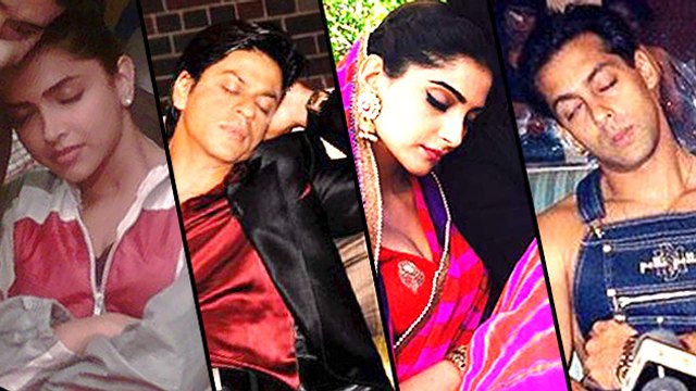 OMG! Bollywood Celebs CAUGHT Sleeping On Sets | Salman Khan