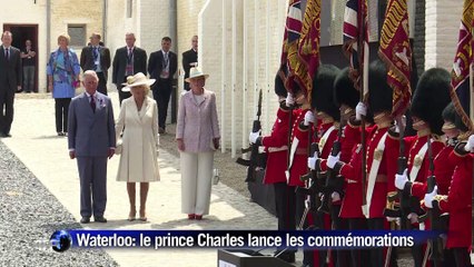 Waterloo: le prince Charles lance les commémorations