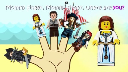 Finger Family Lego Pirates Children Nursery Rhymes | Finger Family Nursery Rhymes