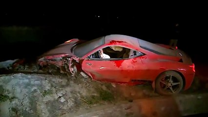 Copa America - Crash voiture Vidal