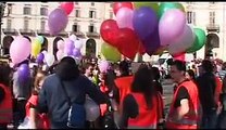 corteo del 1 maggio 2008  a Torino