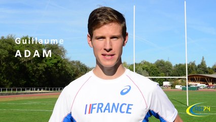 GUILLAUME ADAM - Equipe de France Athlétisme (1500m) - Licencié ASJ 74
