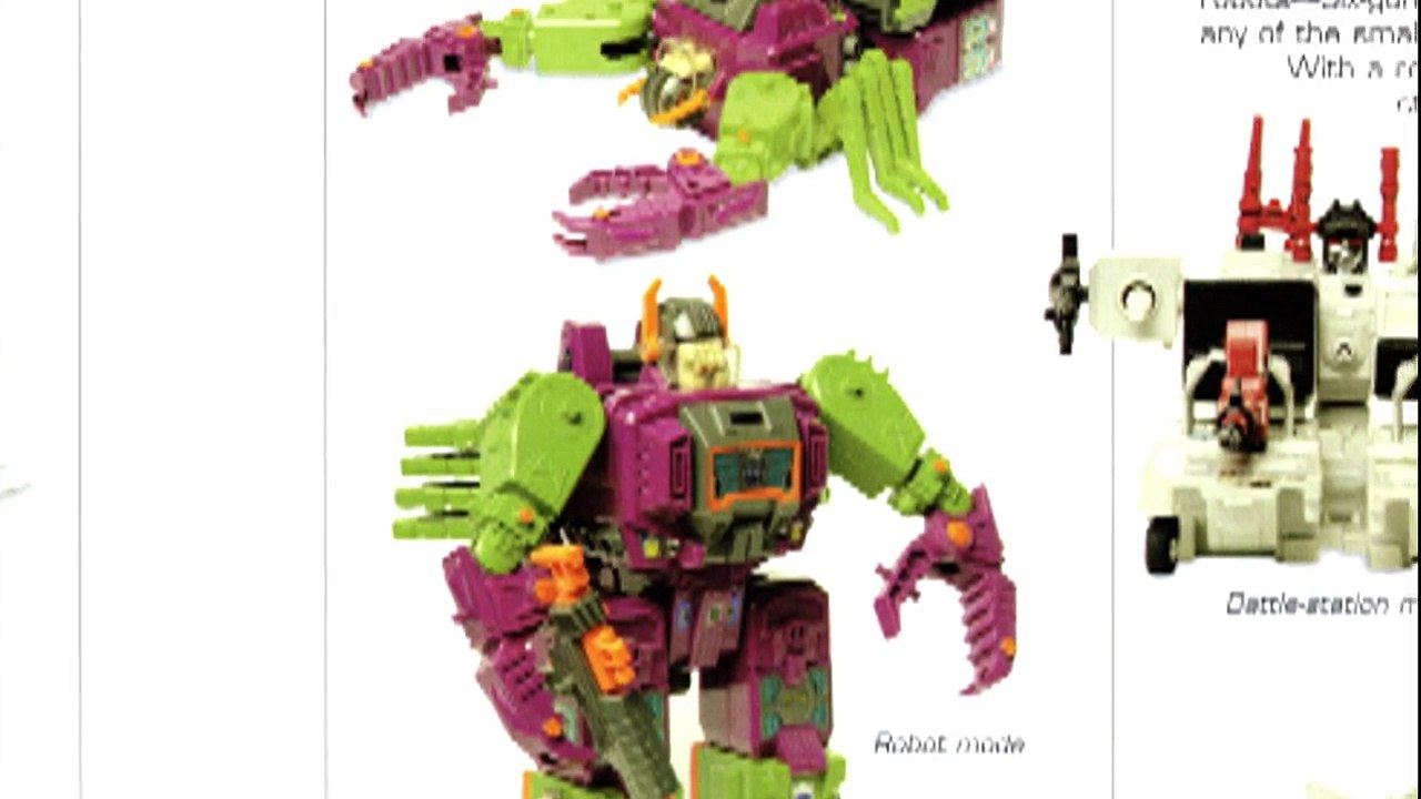 Transformers - 2007 From Script to Sand - The Skorponok Desert Attack