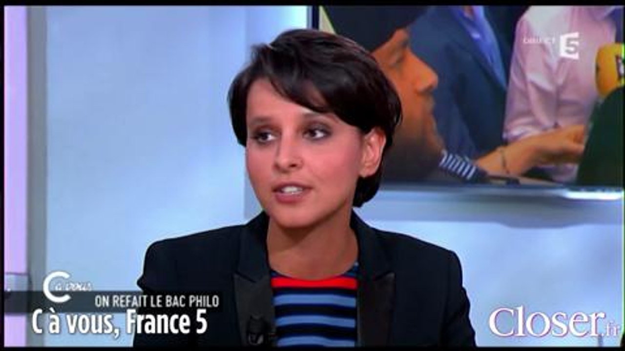 Najat Vallaud Belkacem réagit à la polémique autour de Manuel Valls