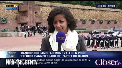 François Hollande au Mont Valérien