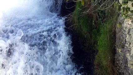 The Rhine falls in Switzerland