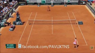 Serena Williams vs Lucie Safarova Highlights   Final   HD 720p   Roland Garros 2015