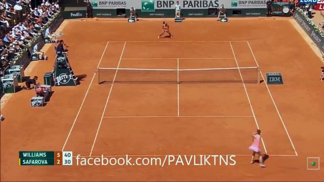 Serena Williams vs Lucie Safarova Highlights Final HD 720p Roland Garros 2015