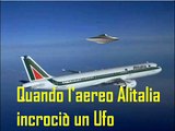 Quando l'aereo Alitalia incrociò un Ufo