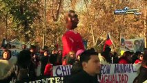 Manifestación en Santiago de Chile