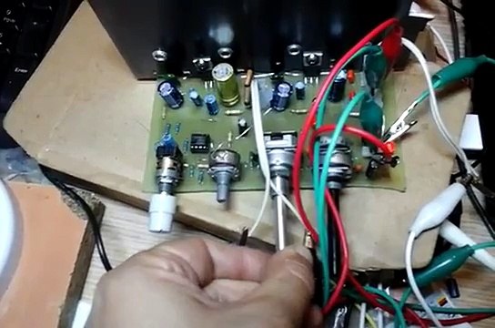 TDA2003 stereo amplifier with tone control 20 watts (10+10)