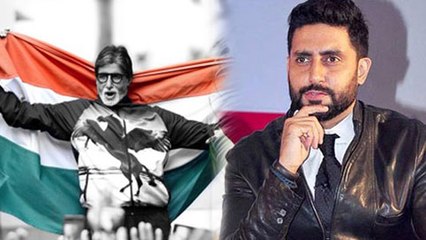 Shocking! Amitabh & Abhishek Bachchan Insult the National Flag - Watch Now!
