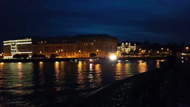 Samsung Galaxy S6 edge, тест камеры - Ночь, Нева