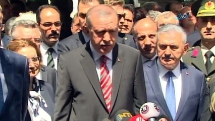 Erdoğan’dan Demirel’in evine taziye ziyareti