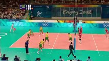 Brazil vs Russia - Men's Volleyball - Beijing 2008 Summer Olympic Games
