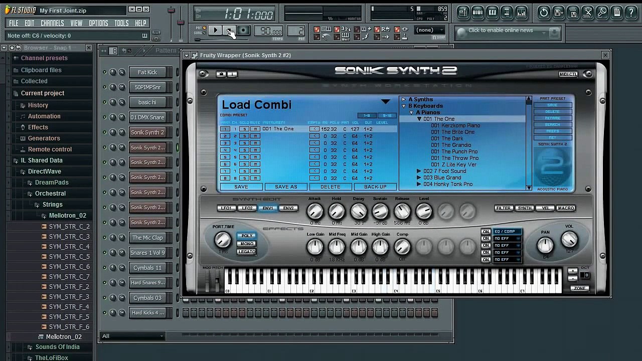 FL Studio 9 Tutorials | How to make Hip Hop Rap Beats on FL Studio 9 | Chord Progressions