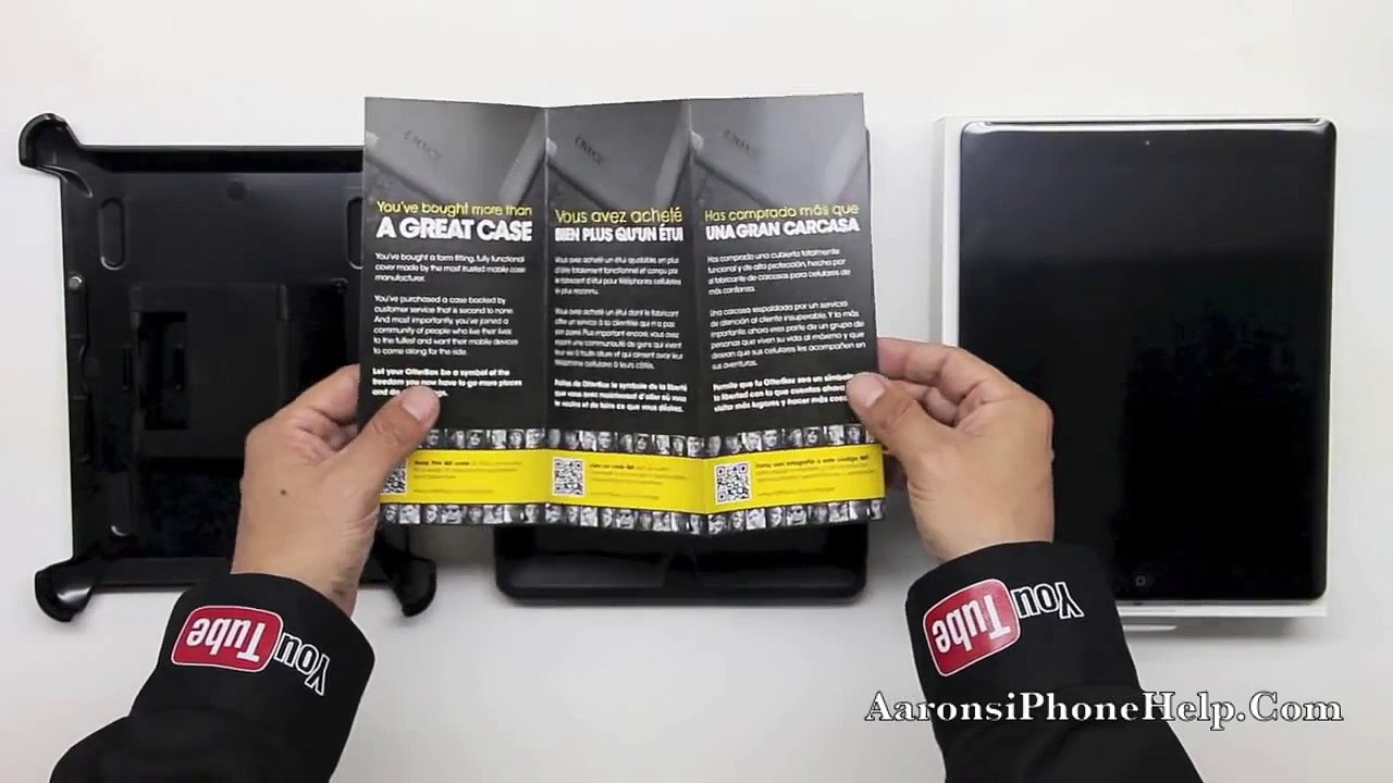 How To Install Otterbox Defender Case On The iPad 4