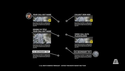 After Effects Project Files - 33 Call-Outs - VideoHive 10790126