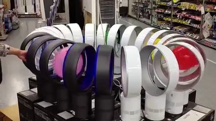 Ballons de baudruche + Ventilateurs Dyson