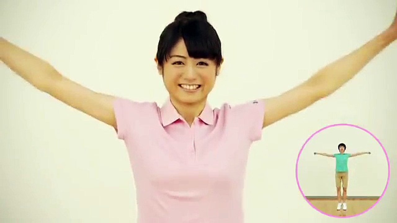 ラジオ体操第一　体操：松尾依里佳