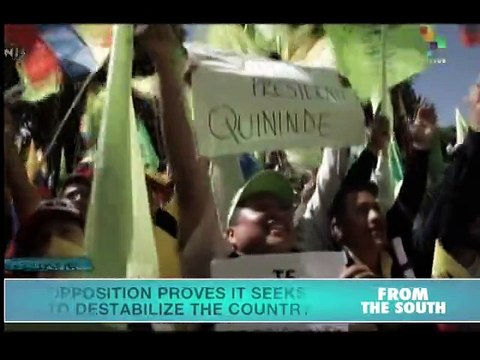 From the South - Ecuador Opposition Ignores Offer of Debate