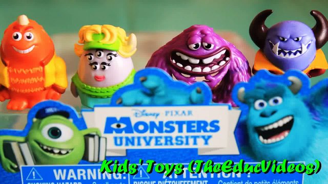 Monsters University Toys Miniatures 2 Disney Pixar Monsters Inc Toy Review
