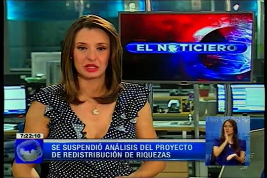 Se suspendió análisis del proyecto de redistribución de riquezas