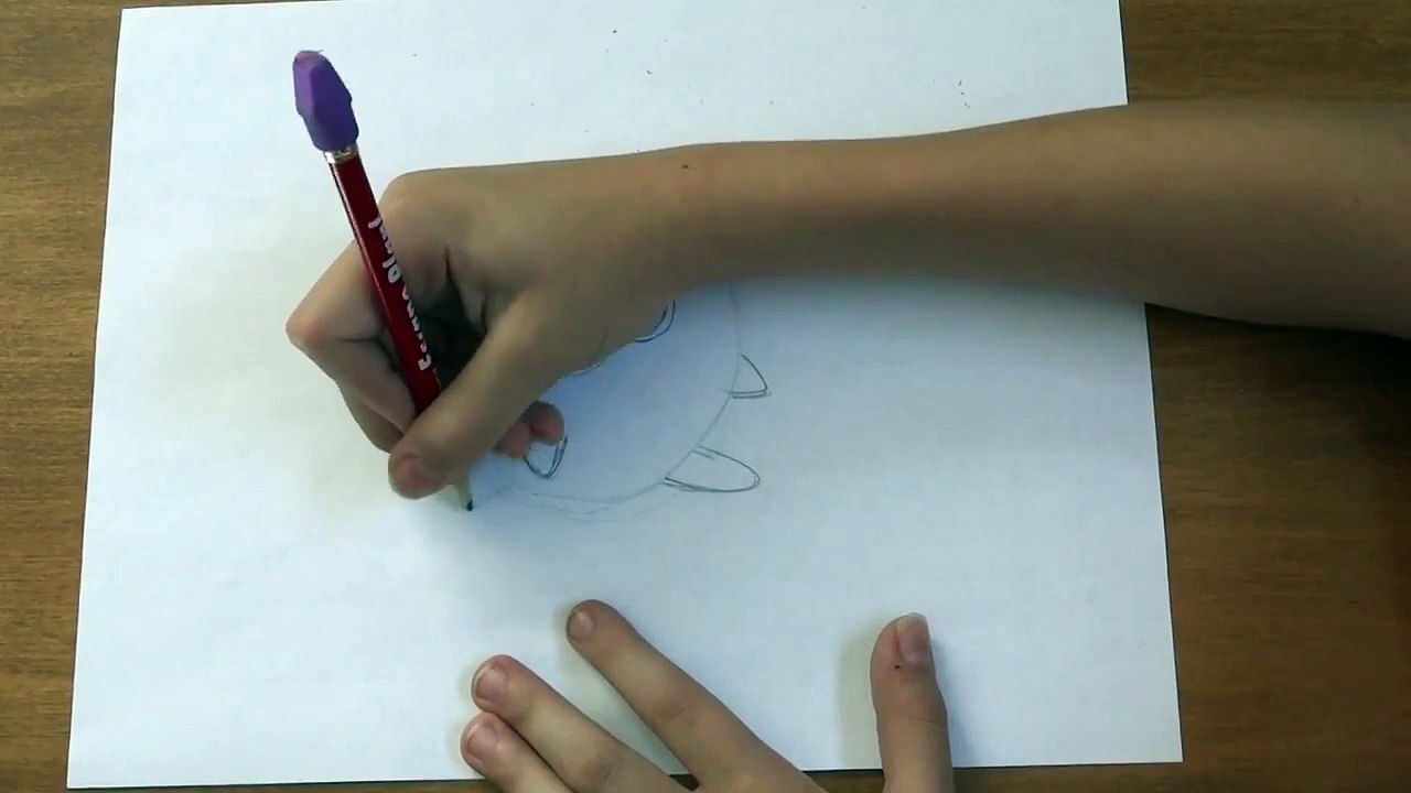 How to draw Jigglypuff