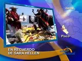 Pisco: Curanderos visitan tumba de Sara Hellen por el Día de Brujas