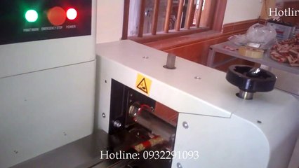 Máy đóng gói kẹo dồi, kẹo lạc[Nghiệm thu tại xưởng khách hàng]