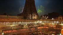 Meenakshi Amman Temple Madurai India   Tourism Place Night View