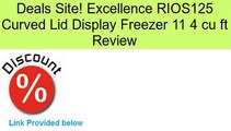 Excellence RIOS125 Curved Lid Display Freezer 11 4 cu ft Review