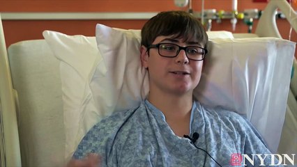 Shark Attack Victim Hunter Treschel speaks from hospital bed