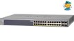 NETGEAR ProSAFE GS728TP 24-Port Gigabit PoE Smart Switch 10/100/1000Mbps