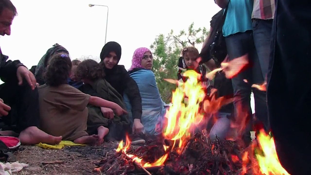 Syrischer Flüchtlingsansturm auf griechische Insel Lesbos