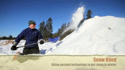 Shooting with Sparky—Snow Blind Quinzhee