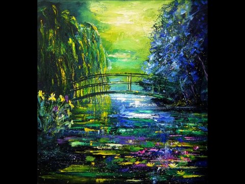 Arabesque # 1 - Claude Debussy - Claude Monet paintings