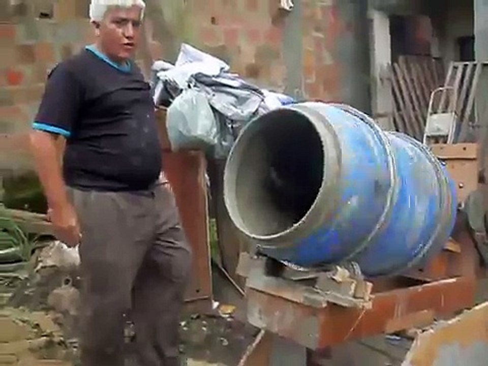 Betoneira caseira