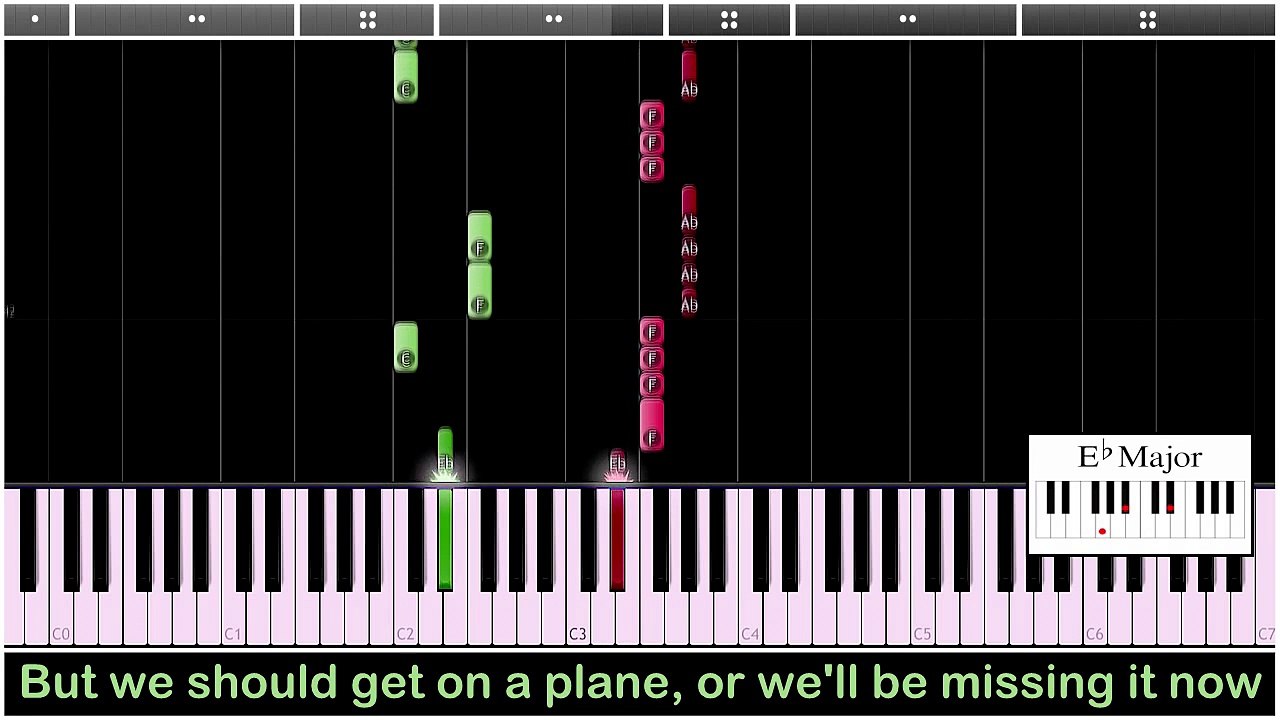 "Don't" - Ed Sheeran - [EASY] Piano Tutorial w. Lyrics (Synthesia) | How To Play