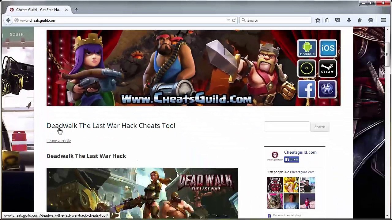 Working Deadwalk The Last War Cheats For Free To Get Unimited Gold