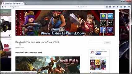 Working Deadwalk The Last War Cheats For Free To Get Unimited Gold