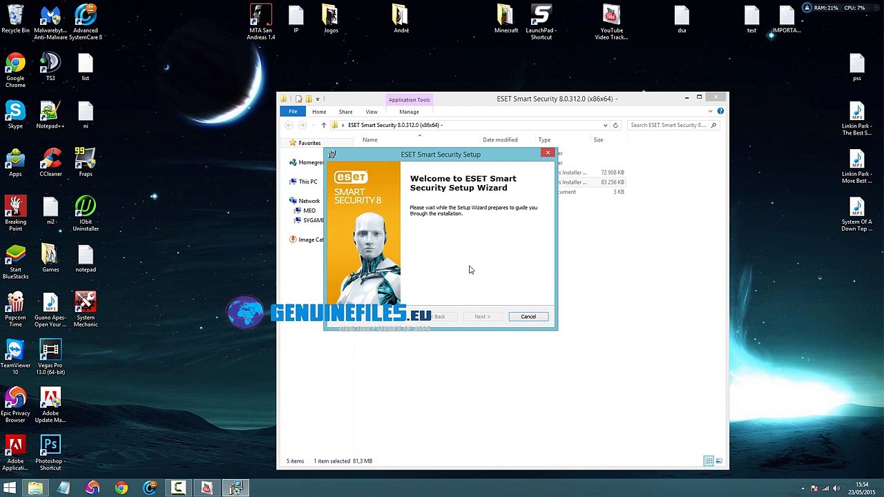 ESET Smart Security 8 Download License Key  Crack