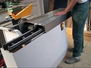 DIY sliding table panel saw