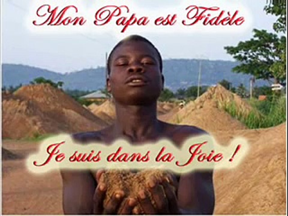 Je suis dans la joie