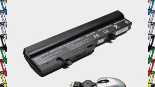 Amsahr 6 Cell 4400 mAh Replacement Battery for Toshiba PA3784 and Mini Optical Mouse (TSA3784)