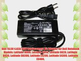 Dell 19.5V 4.62A 90W Replacement AC Adapter for Dell Notebook Models: Latitude D800 Latitude