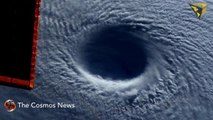 Eye of Super Typhoon Maysak Looks “Like a Black Hole” from Space