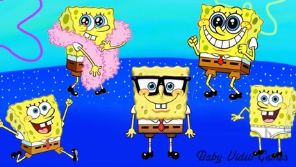SpongeBob SquarePants - Cartoon Twinkle Twinkle Little Star Kids Song Nursery Rhymes