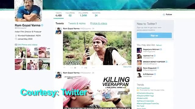 Killing Veerappan - First Look - Ram Gopal Varma